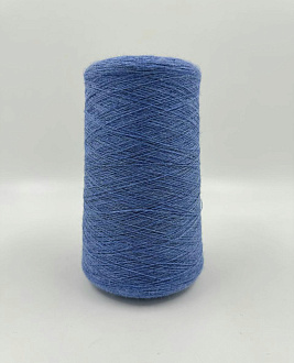 Пряжа Merinos 2/30, Luxury Selection by  Ri.Go, цвет синий меланж